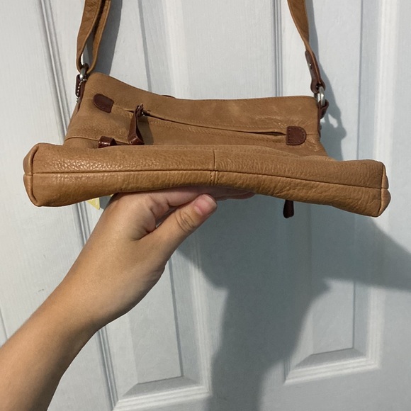 OSGOODE MARLEY Toffee leather crossbody - Picture 6 of 9